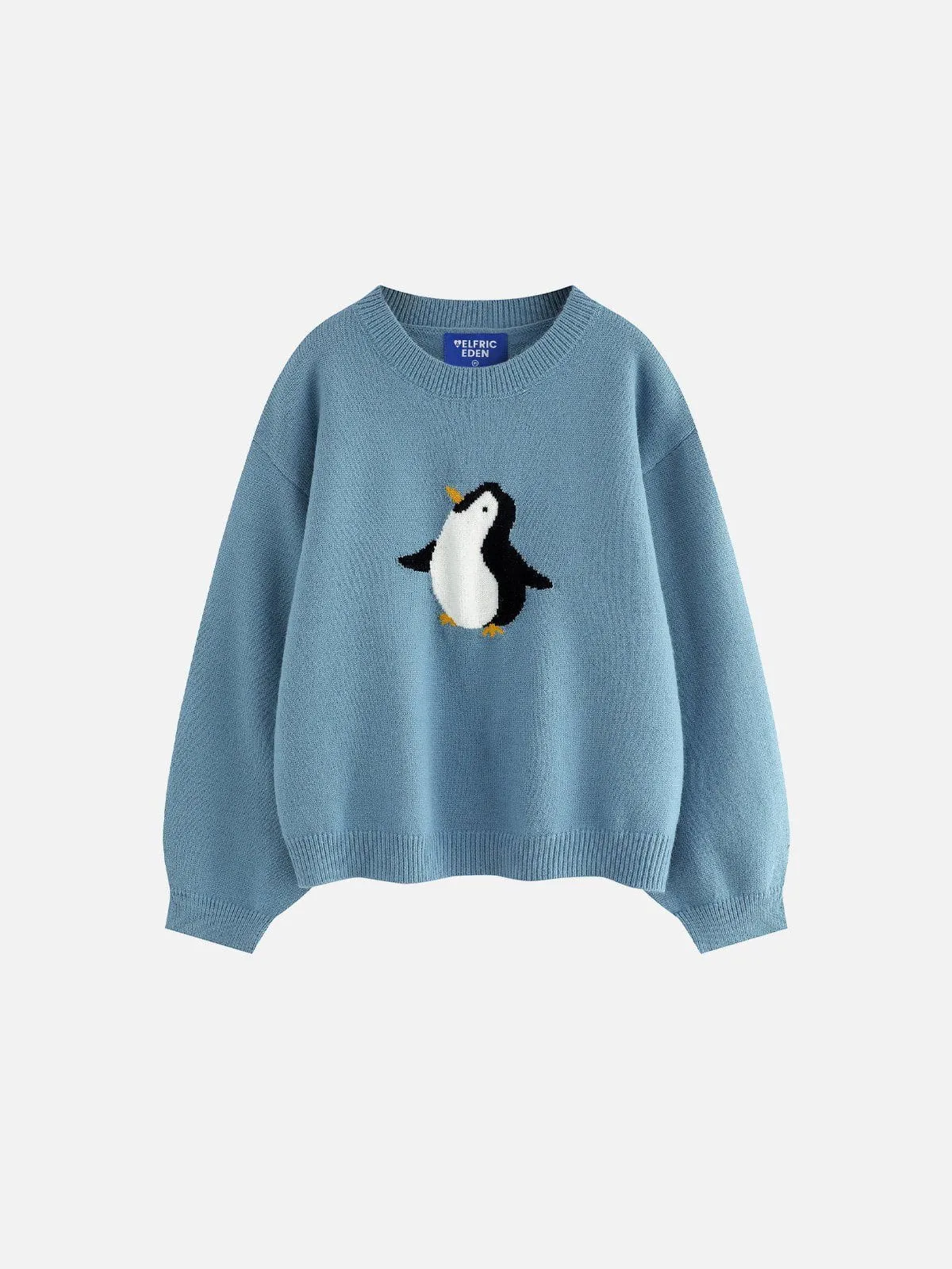 Aelfric Eden Penguin Graphic Cropped Sweater sold by Aelfric Eden