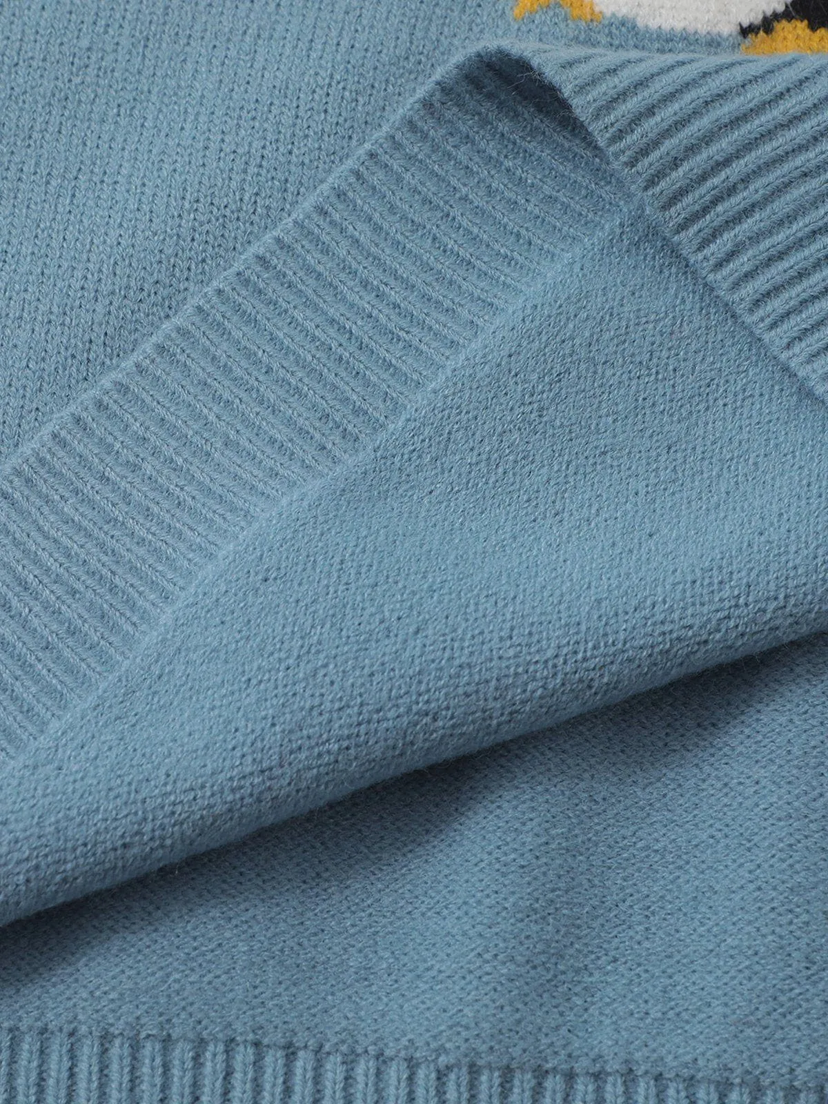 Aelfric Eden Penguin Graphic Cropped Sweater sold by Aelfric Eden product image thumbnail 5