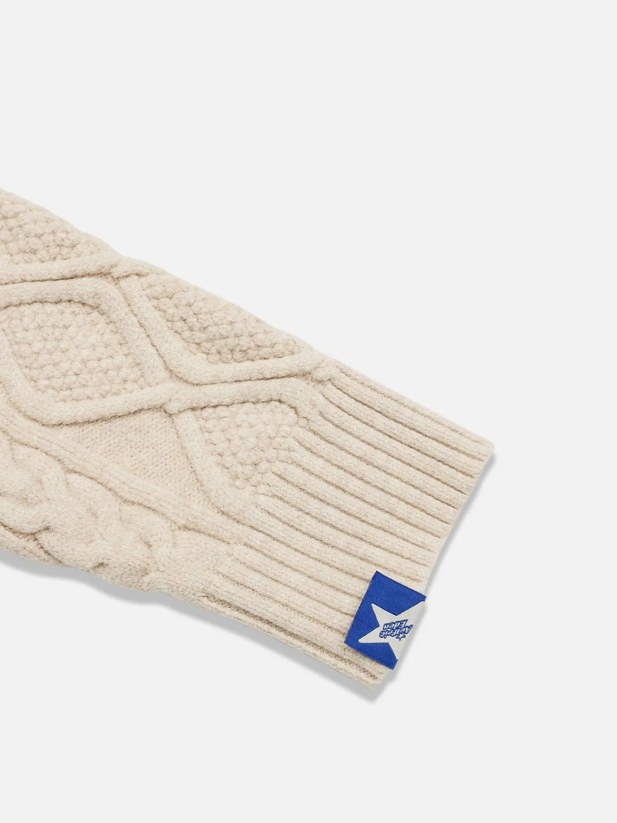 Aelfric Eden Retro Twisted Knit Cardigan sold by Aelfric Eden product image thumbnail 3