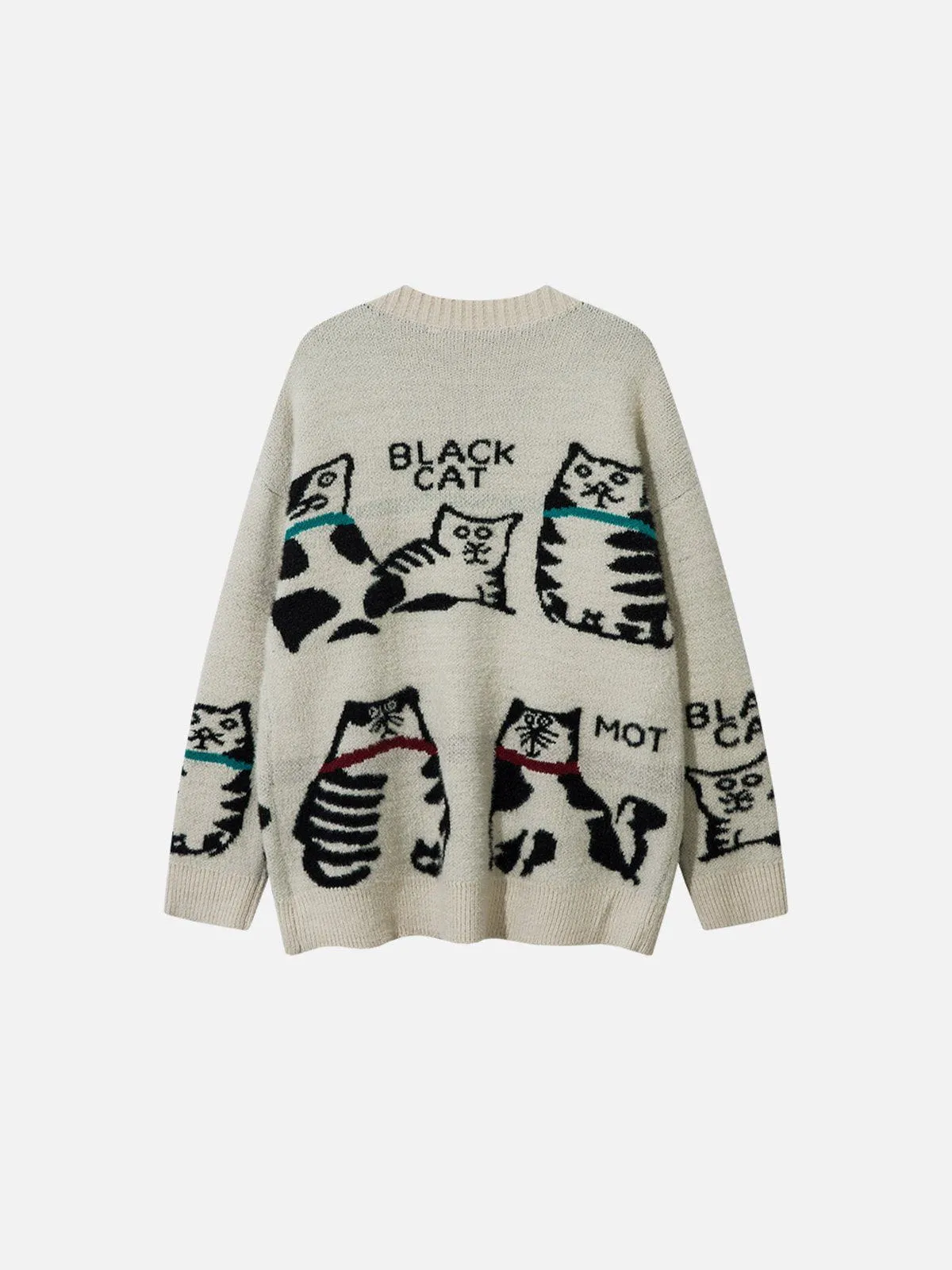 Aelfric Eden Cat Graphic Cardigan sold by Aelfric Eden product image thumbnail 3