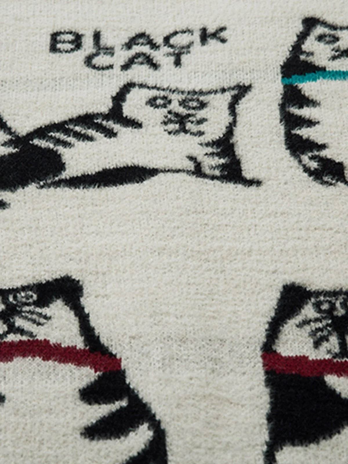 Aelfric Eden Cat Graphic Cardigan sold by Aelfric Eden product image thumbnail 4