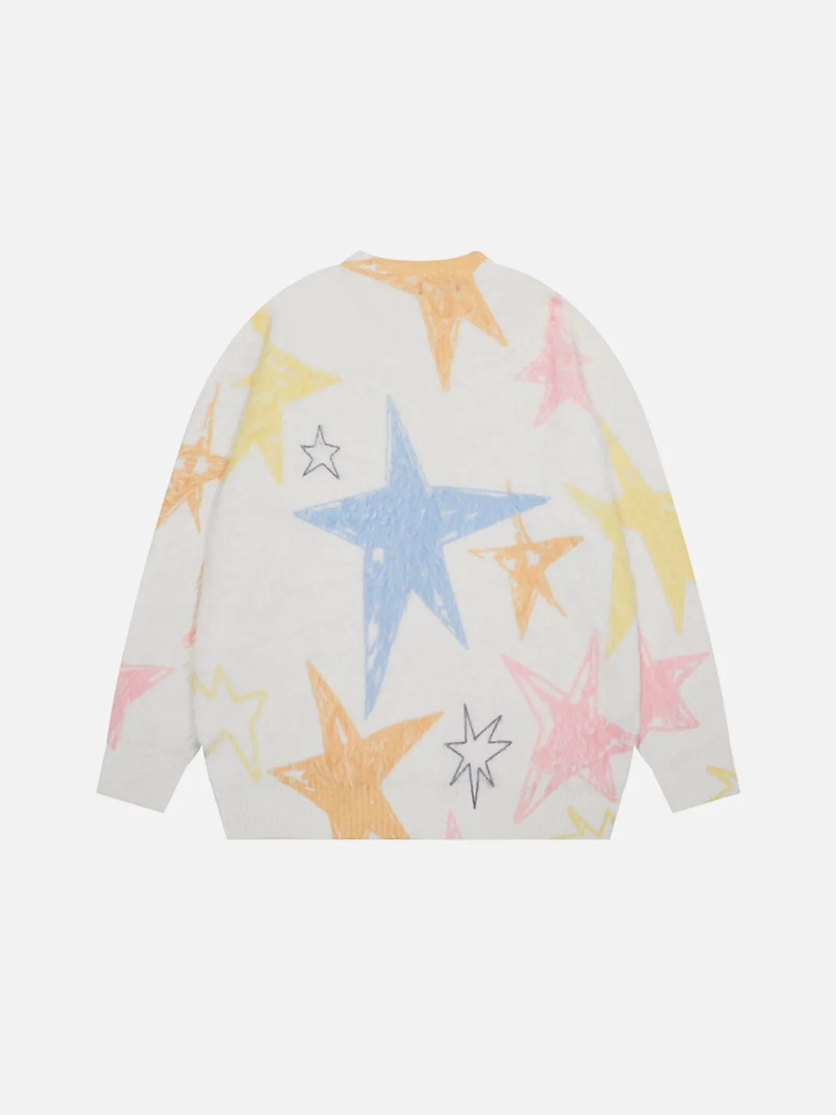 Aelfric Eden Colorful Graffiti Star Sweater sold by Aelfric Eden product image thumbnail 2