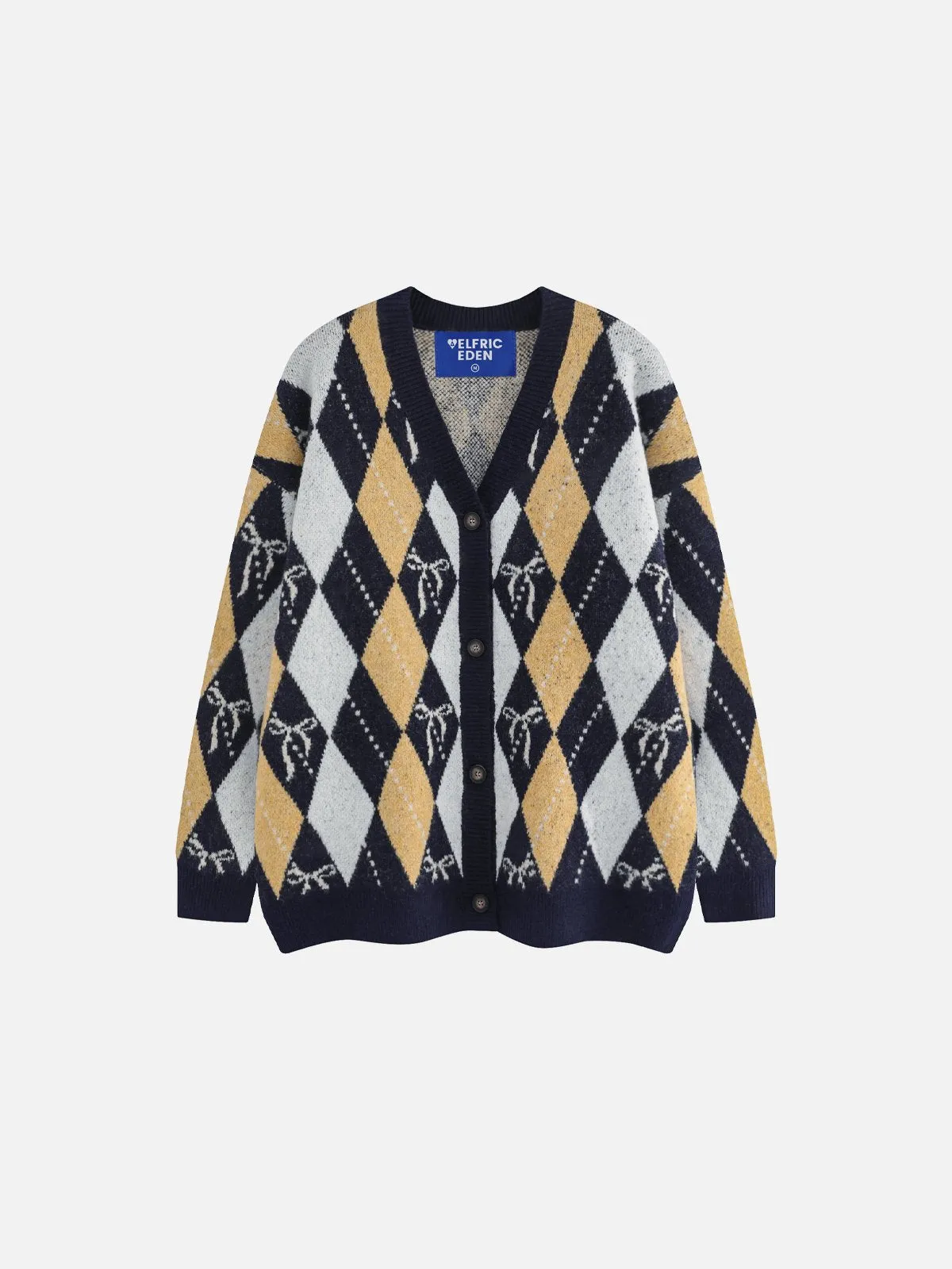 Aelfric Eden Rhomboid Graphic Cardigan sold by Aelfric Eden product image thumbnail 2