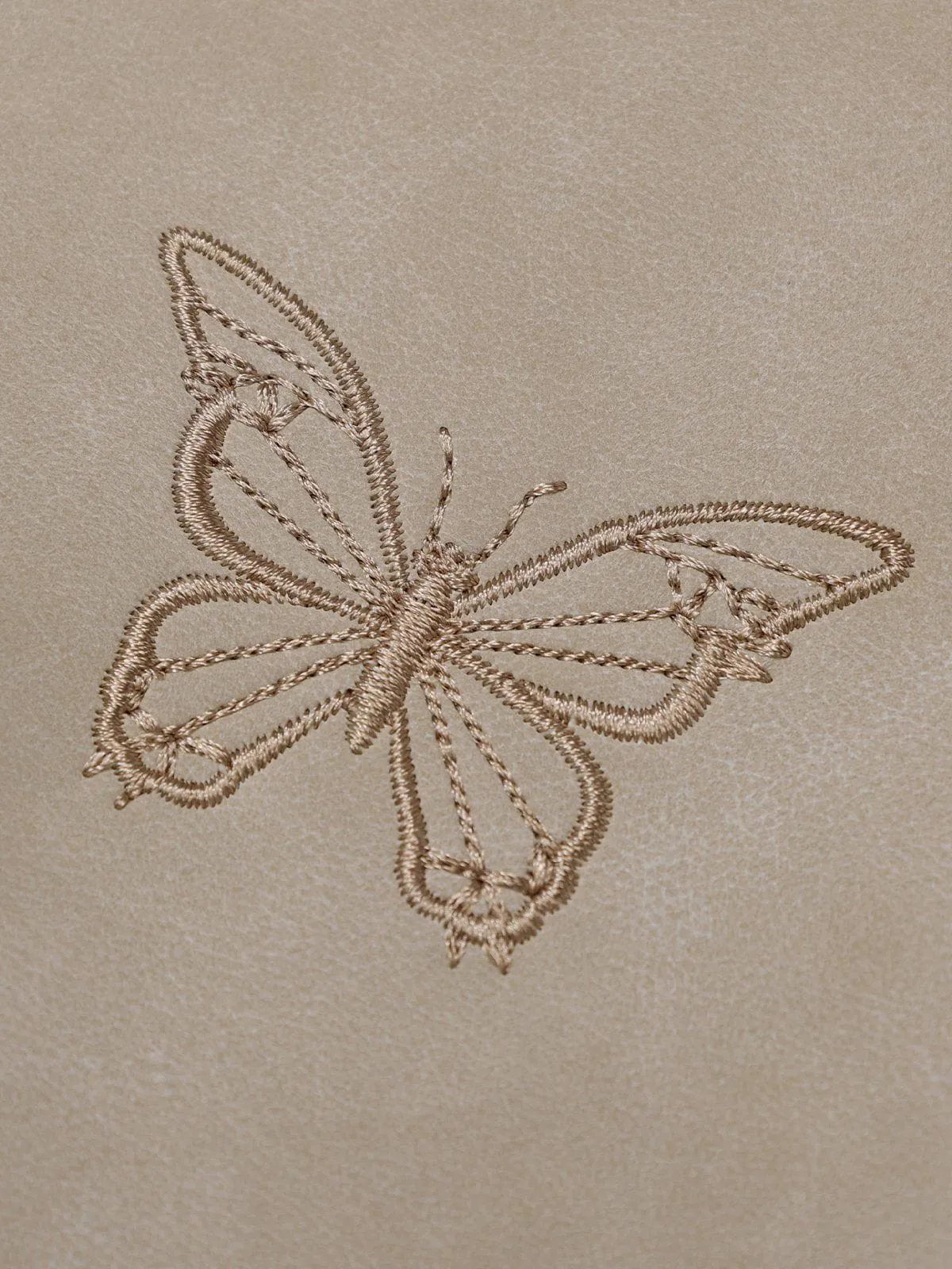 Aelfric Eden Lace Patchwork Faux Leather Jacket sold by Aelfric Eden product image thumbnail 4