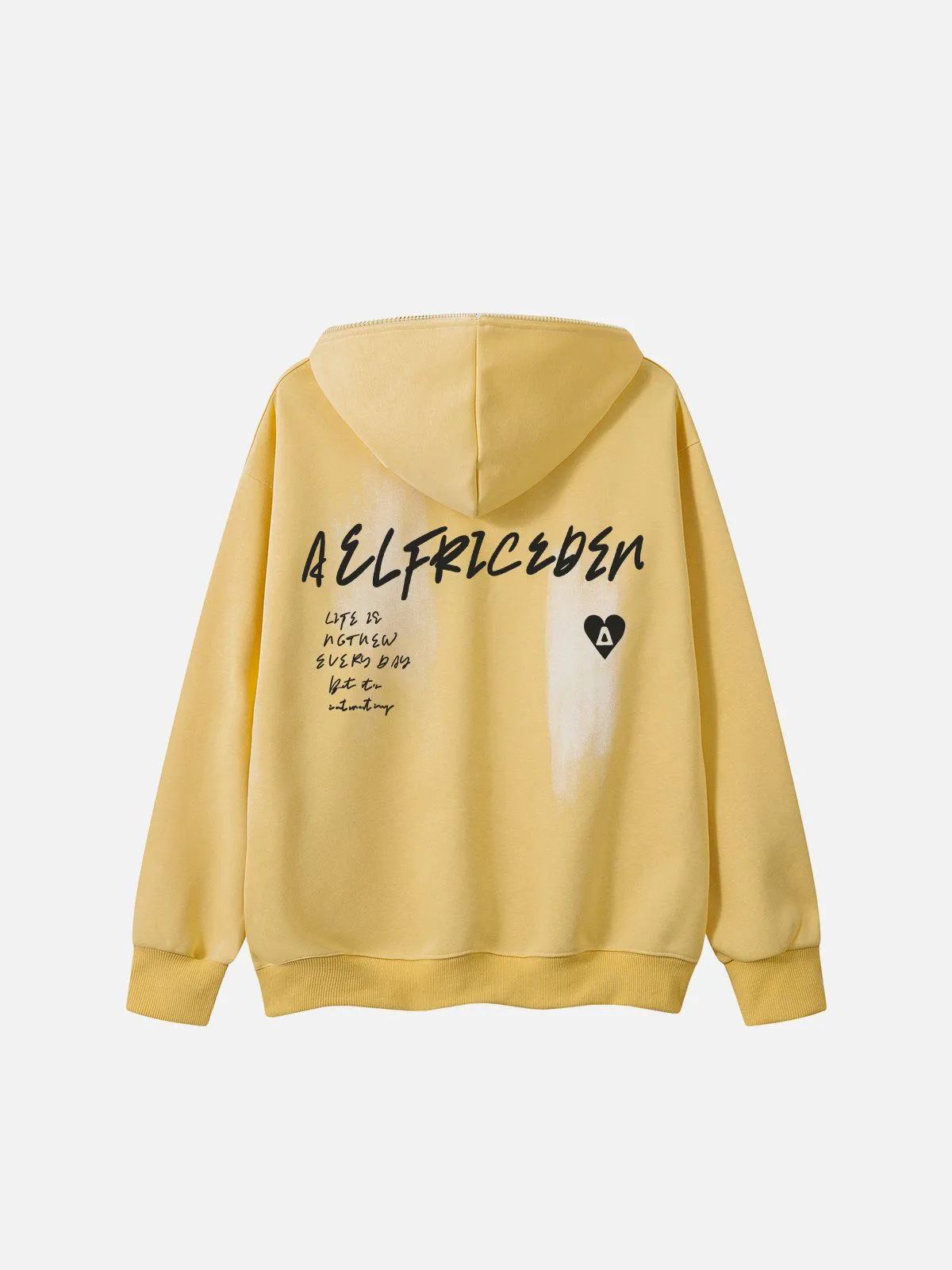 Aelfric Eden Graffiti Half Zip Up Hoodie sold by Aelfric Eden product image thumbnail 2