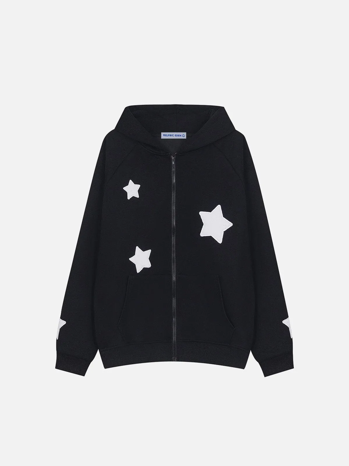 Aelfric Eden Wing Patchwork Zip Up Hoodie sold by Aelfric Eden product image thumbnail 3