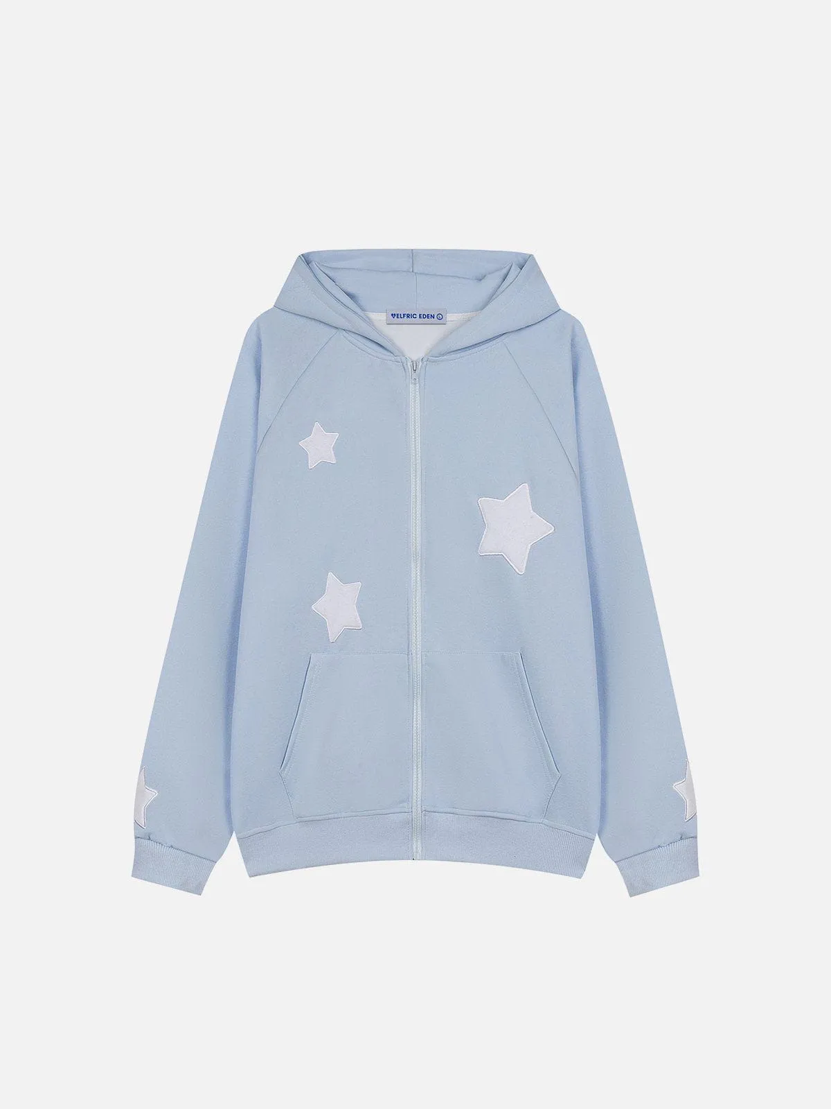 Aelfric Eden Wing Patchwork Zip Up Hoodie sold by Aelfric Eden