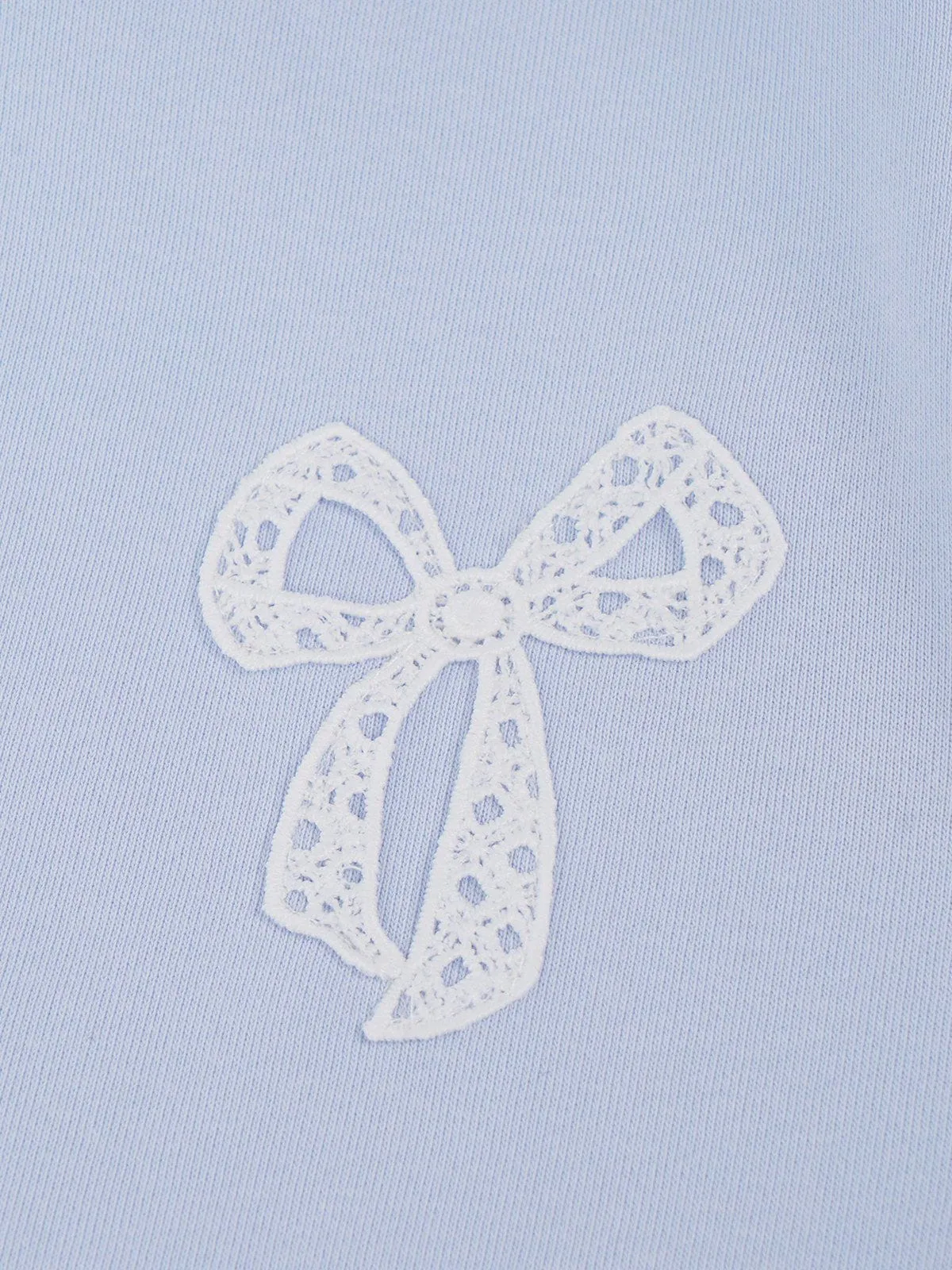 Aelfric Eden Bow Off-The-Shoulder Sweatshirt sold by Aelfric Eden product image thumbnail 3