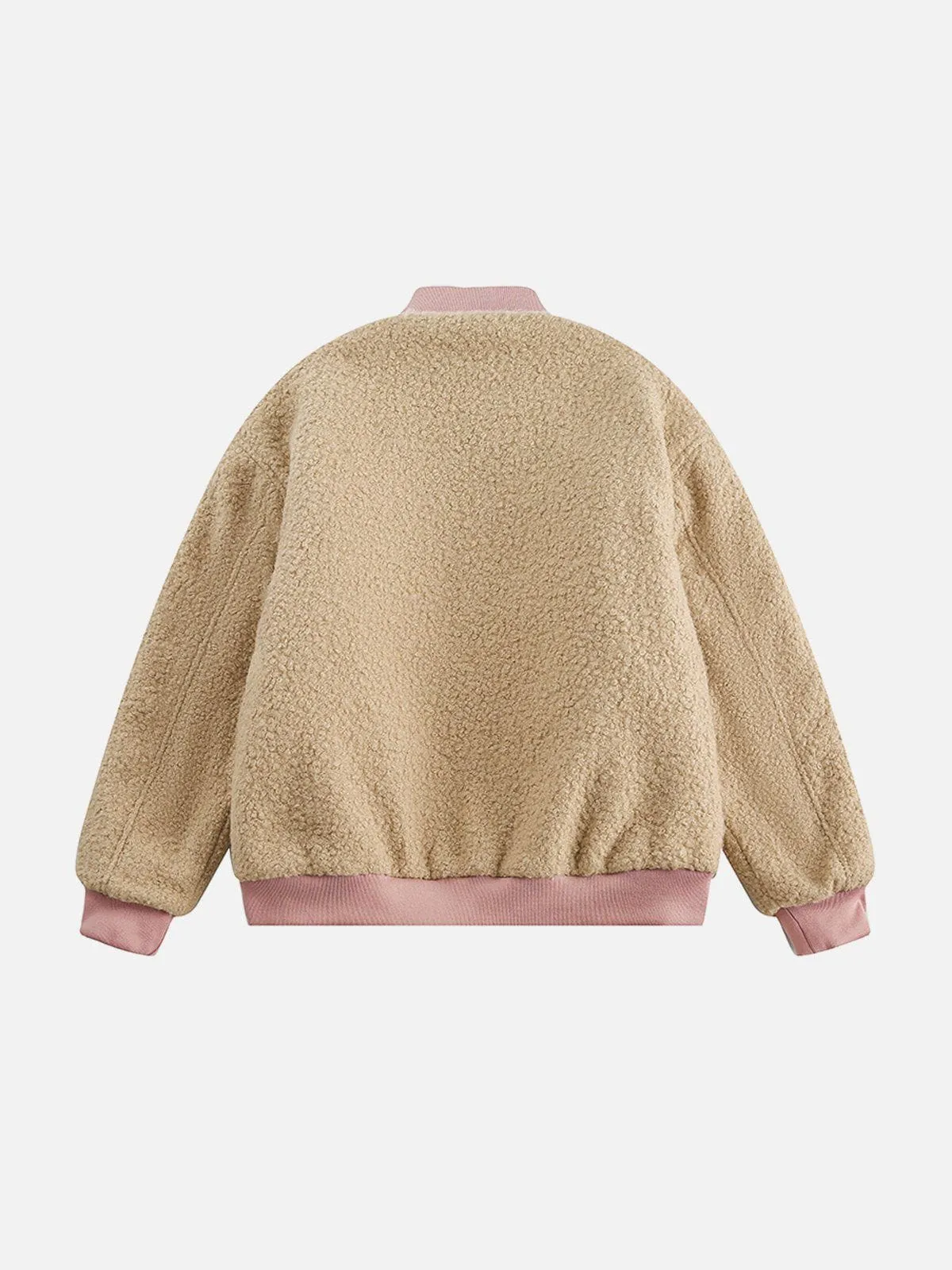 Aelfric Eden Embroidery Rose Sherpa Coat sold by Aelfric Eden product image thumbnail 2
