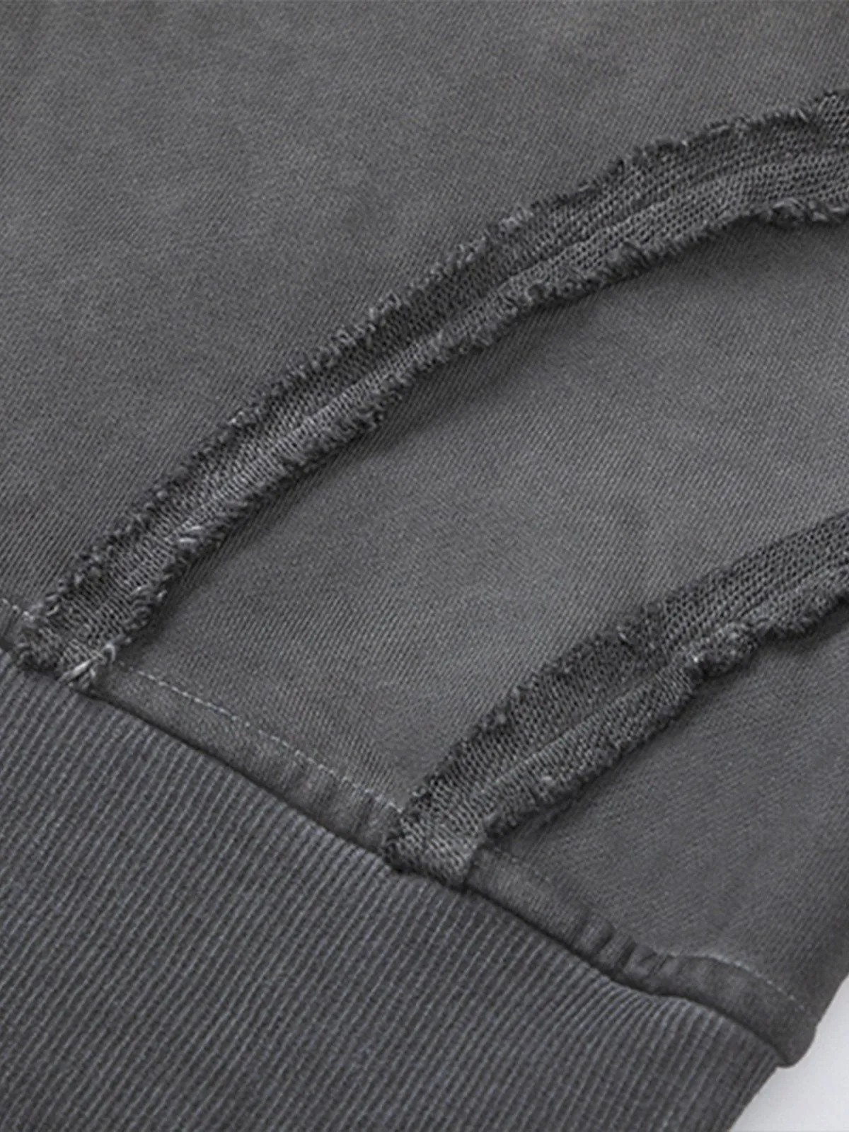 Aelfric Eden Fringe Patchwork Zip Up Hoodie sold by Aelfric Eden product image thumbnail 3