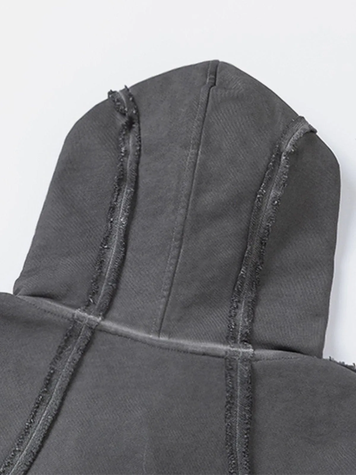 Aelfric Eden Fringe Patchwork Zip Up Hoodie sold by Aelfric Eden product image thumbnail 4