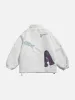Aelfric Eden Embroidery Patchwork Sherpa Coat sold by Aelfric Eden
