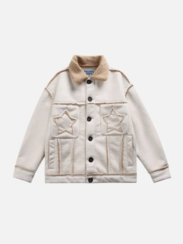 Aelfric Eden Star Patchwork Coat sold by Aelfric Eden