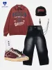 Aelfric Eden Vintage Print Polo Sweatshirt sold by Aelfric Eden
