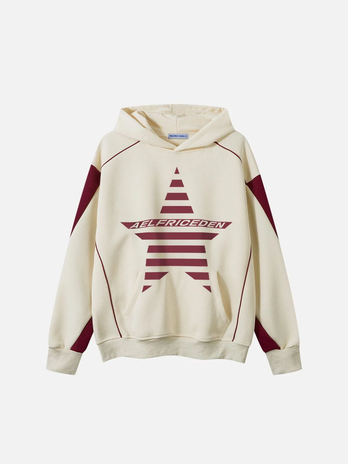 Aelfric Eden Stripe Star Graphic Hoodie sold by Aelfric Eden