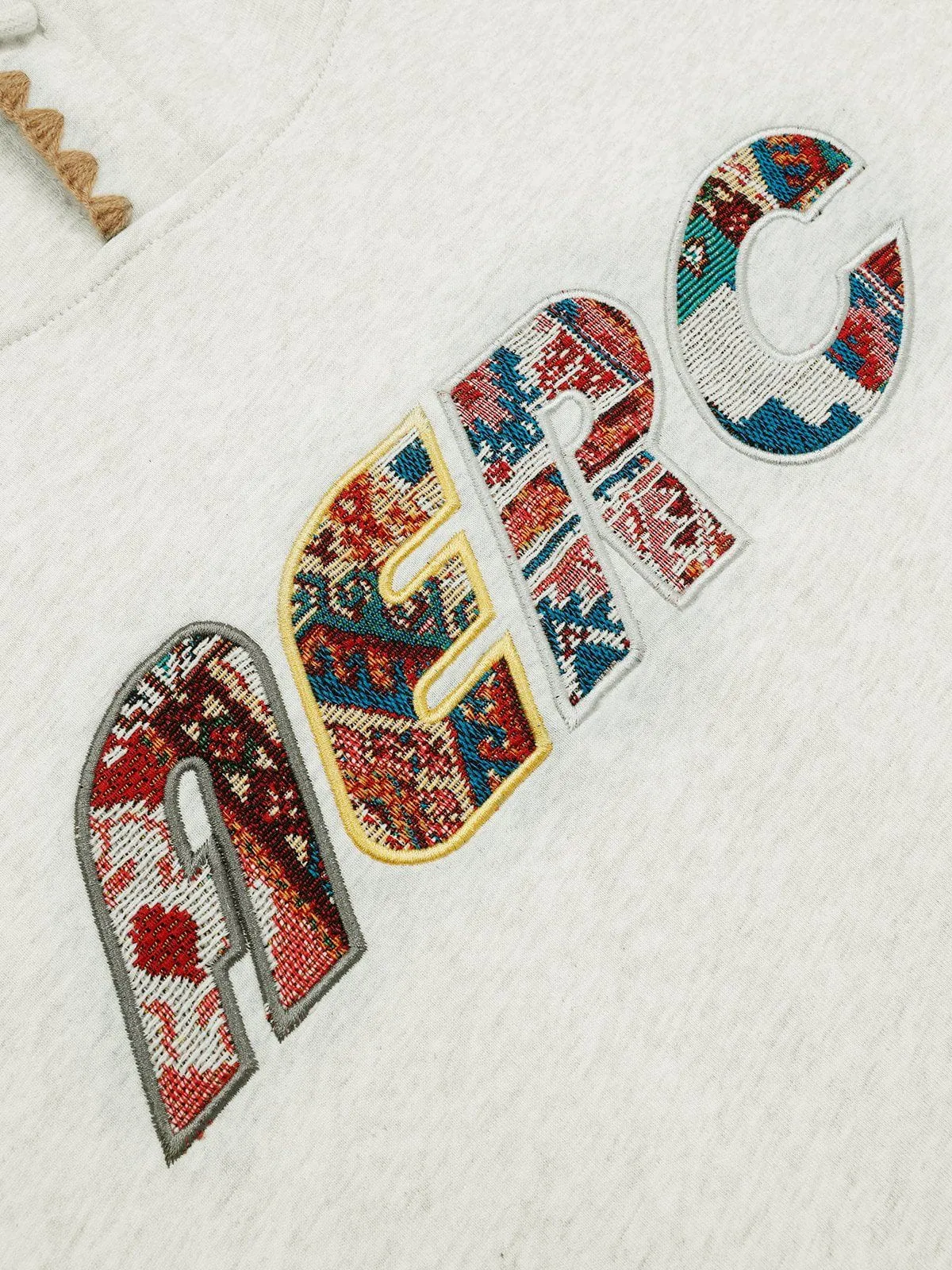 Aelfric Eden Embroidery Fair Isle Hoodie sold by Aelfric Eden product image thumbnail 4