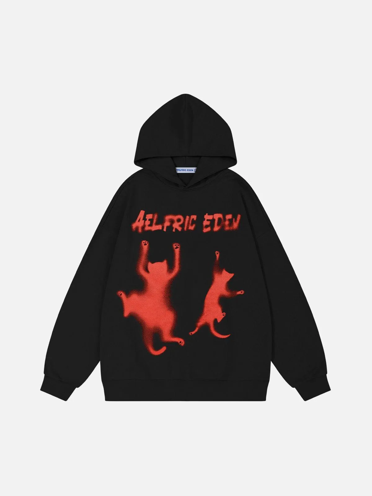 Aelfric Eden Blurring Cat Hoodie sold by Aelfric Eden