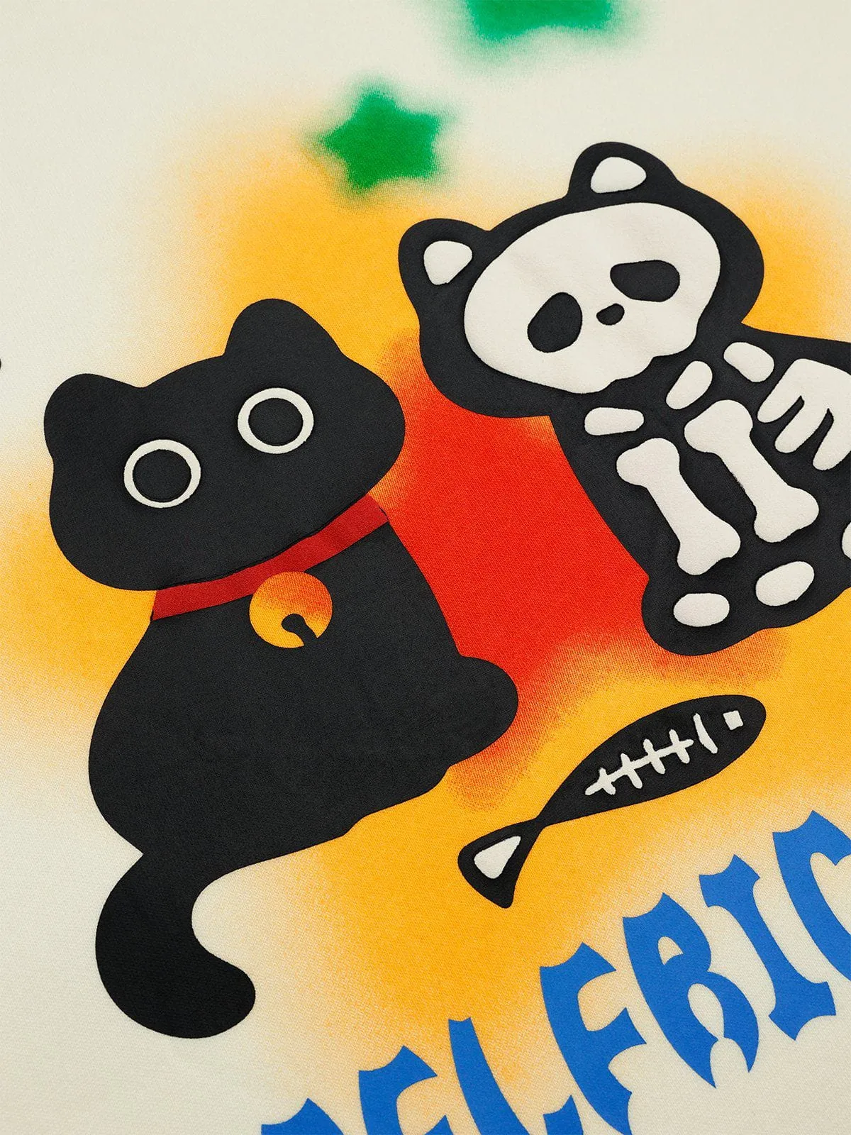 Aelfric Eden Kitten Graphic Pullover Hoodie sold by Aelfric Eden product image thumbnail 3