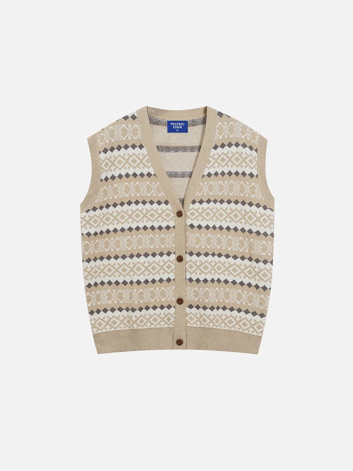 Aelfric Eden Fair Isle Graphic Sweater Vest sold by Aelfric Eden