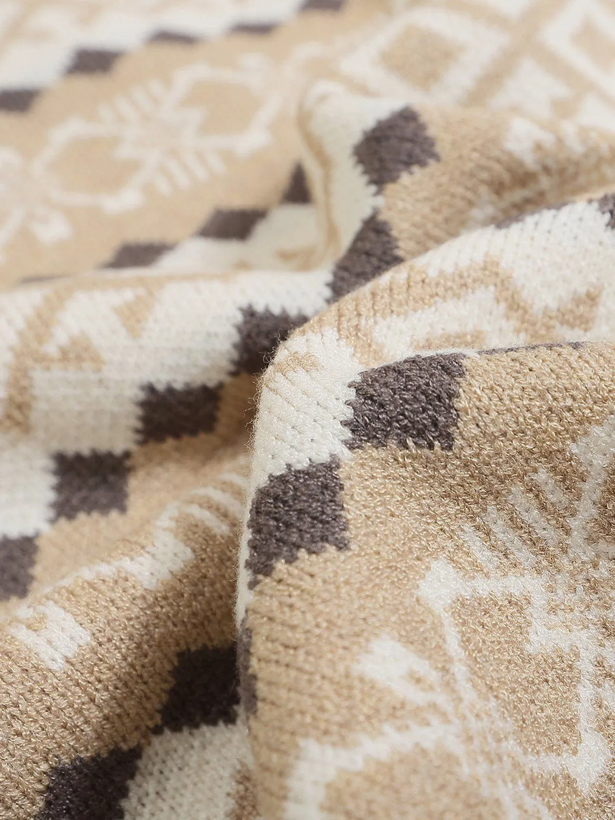 Aelfric Eden Fair Isle Graphic Sweater Vest sold by Aelfric Eden product image thumbnail 3