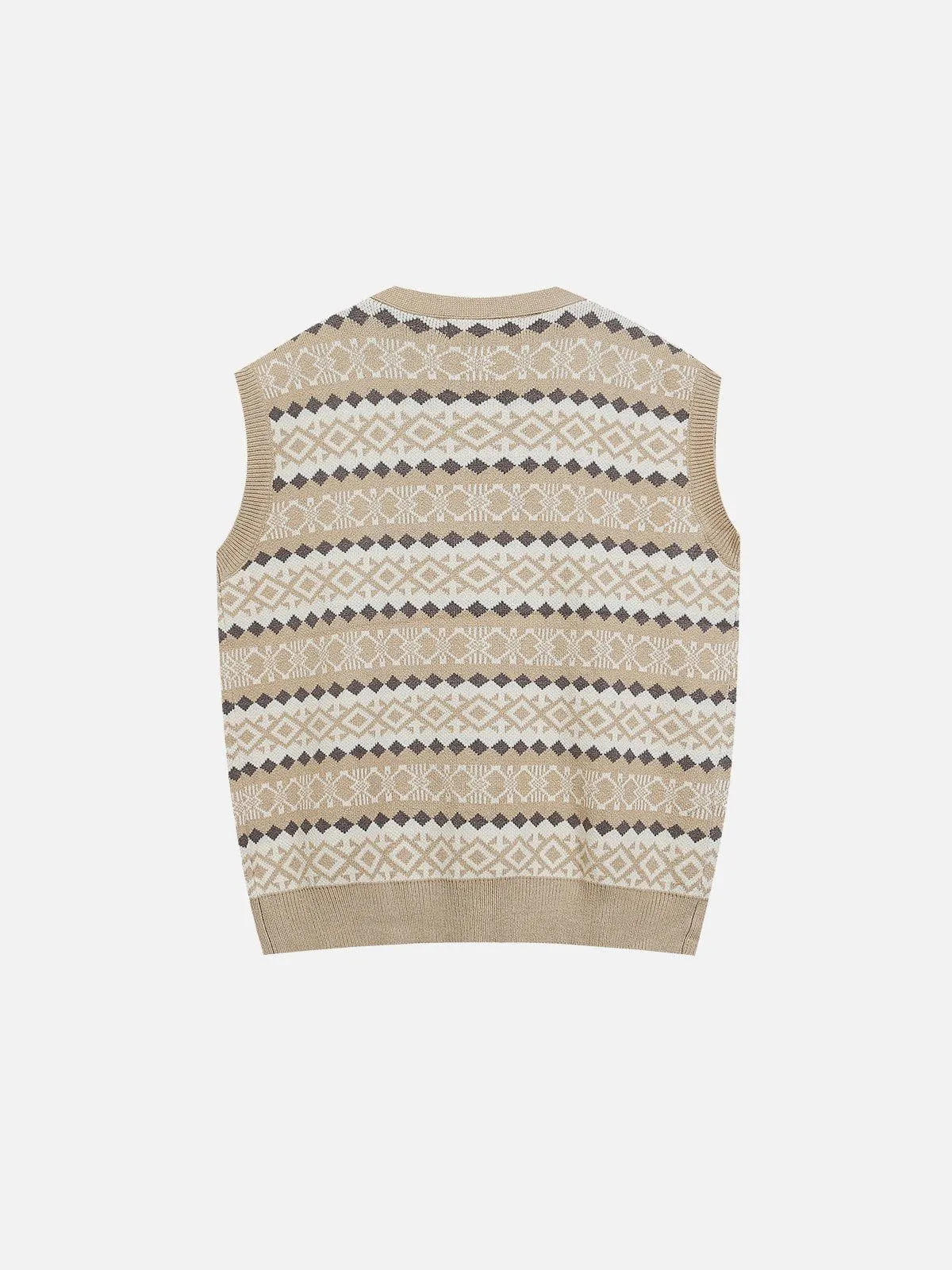 Aelfric Eden Fair Isle Graphic Sweater Vest sold by Aelfric Eden product image thumbnail 2