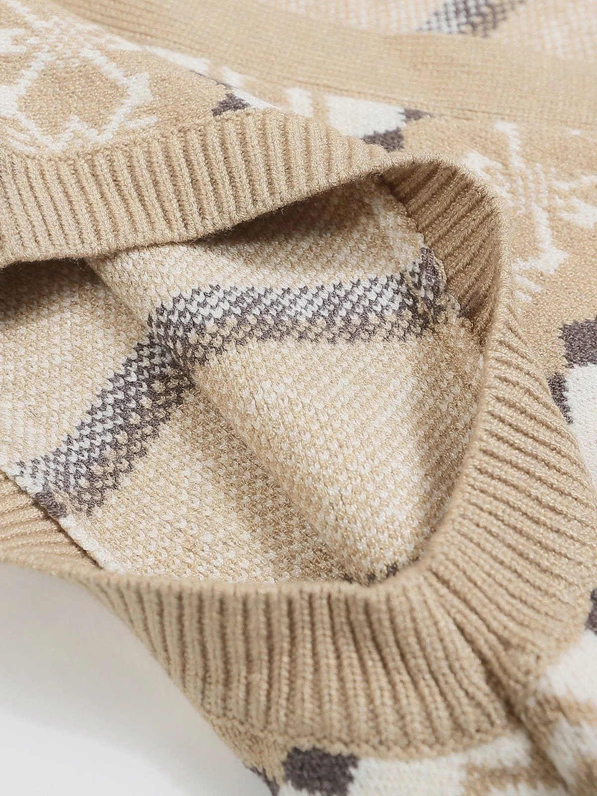 Aelfric Eden Fair Isle Graphic Sweater Vest sold by Aelfric Eden product image thumbnail 4