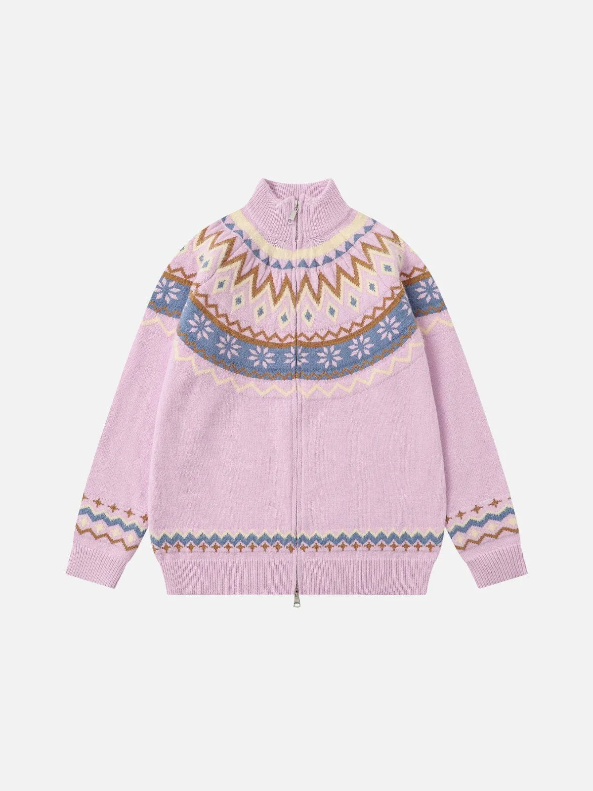 Aelfric Eden Fair Isle Turtleneck Cardigan sold by Aelfric Eden product image thumbnail 2