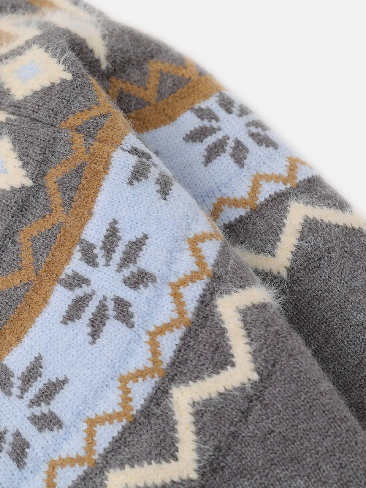 Aelfric Eden Fair Isle Turtleneck Cardigan sold by Aelfric Eden product image thumbnail 5