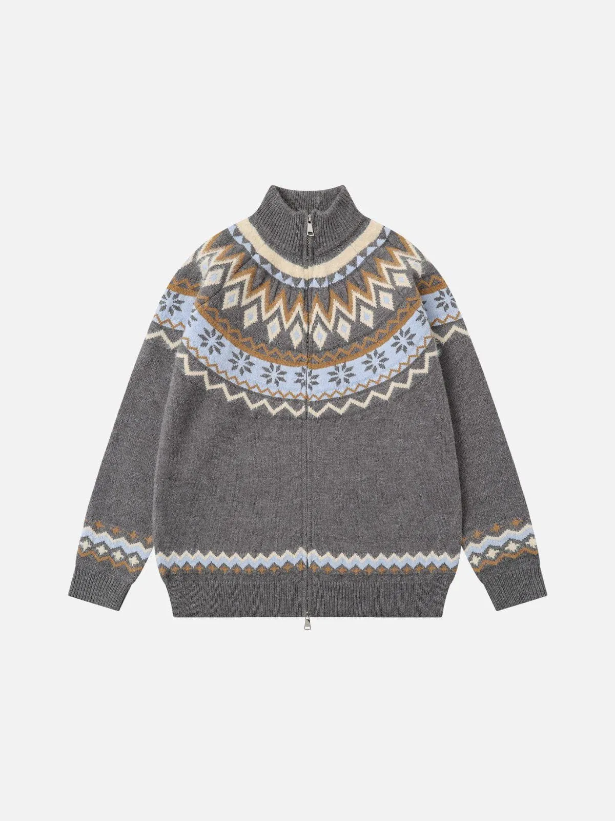 Aelfric Eden Fair Isle Turtleneck Cardigan sold by Aelfric Eden
