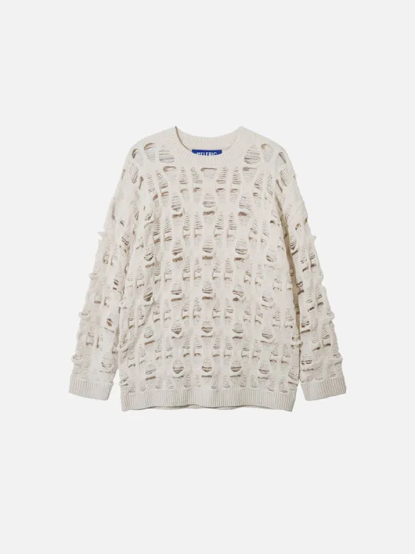 Aelfric Eden Open Knit Distressed Sweater sold by Aelfric Eden