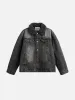 Aelfric Eden Sherpa Collar Washed Denim Coat sold by Aelfric Eden