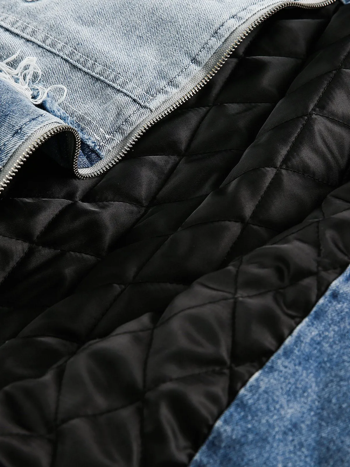 Aelfric Eden Tassel Denim Coat sold by Aelfric Eden product image thumbnail 4