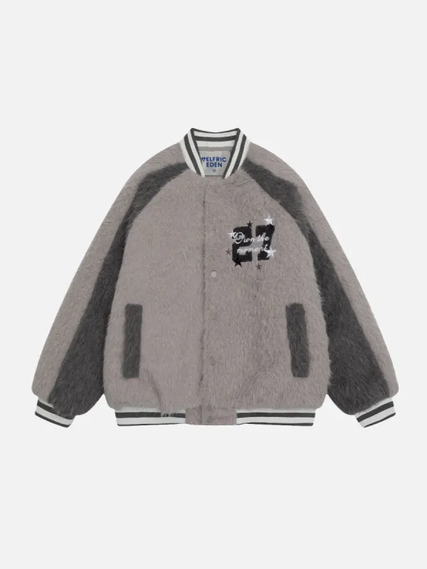 Aelfric Eden Color Blocking Patchwork Coat sold by Aelfric Eden