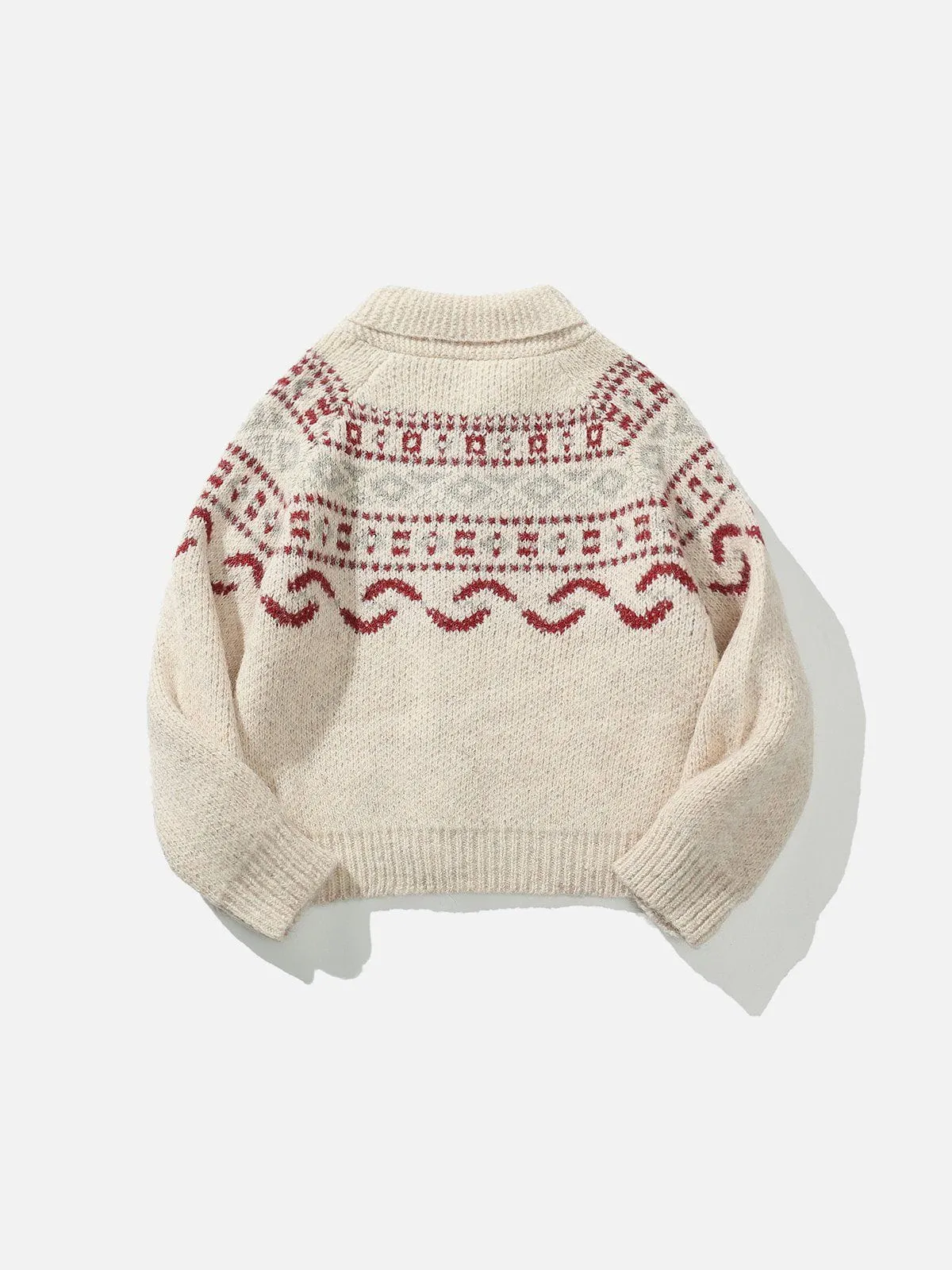 Aelfric Eden Cropped Fair Isle Cardigan sold by Aelfric Eden product image thumbnail 2