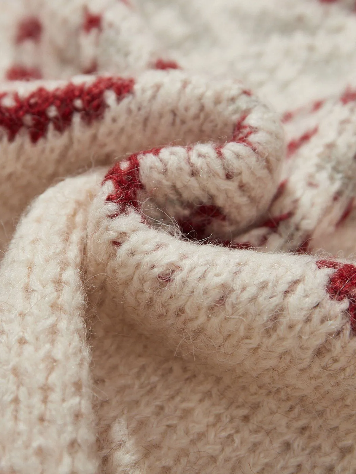 Aelfric Eden Cropped Fair Isle Cardigan sold by Aelfric Eden product image thumbnail 4