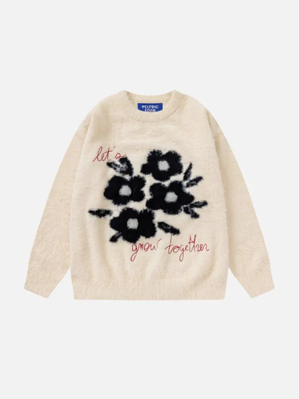 Aelfric Eden Flower Graphic Sweater sold by Aelfric Eden