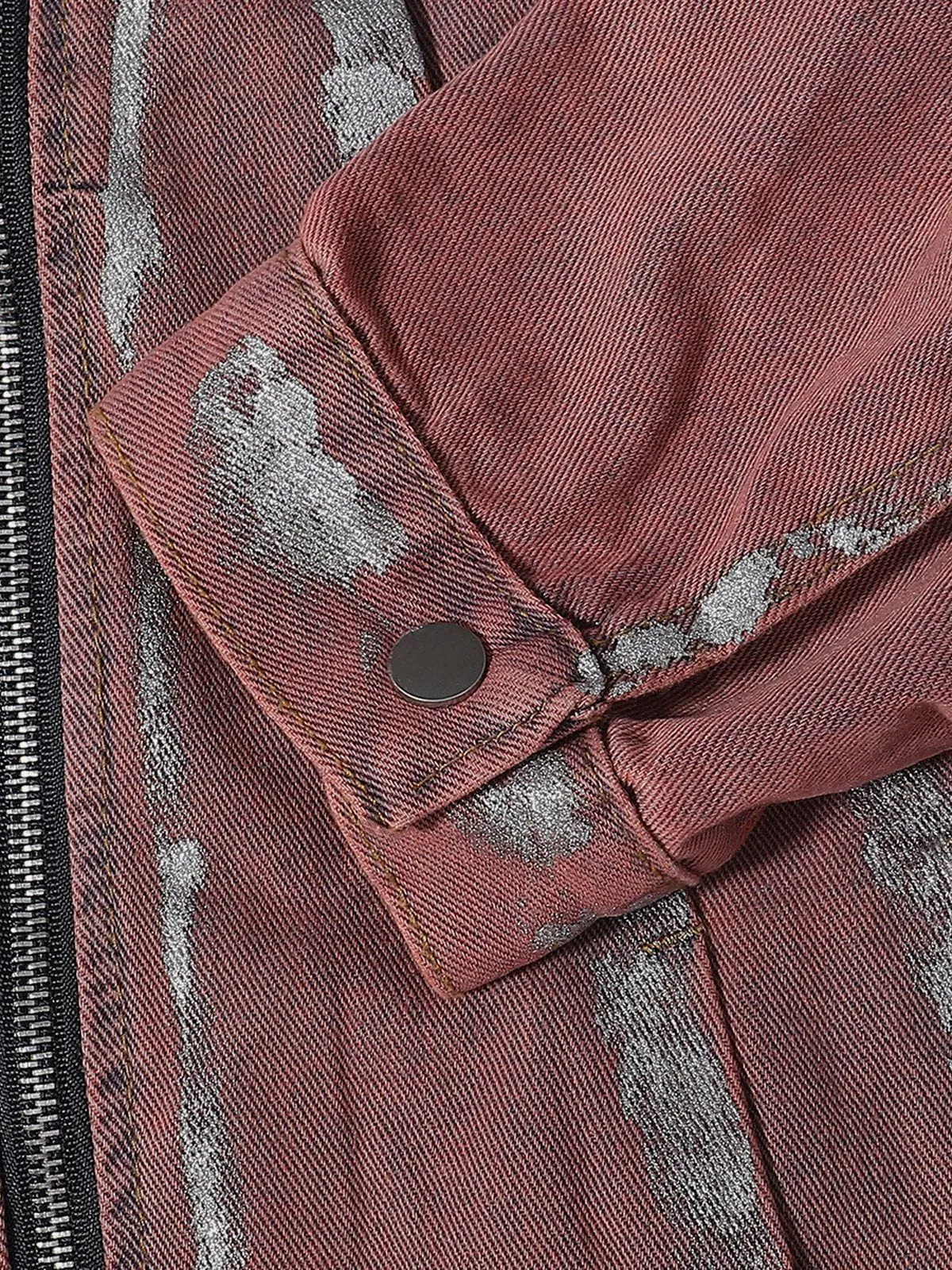 Aelfric Eden Splash-Ink Washed Denim Jacket sold by Aelfric Eden product image thumbnail 4