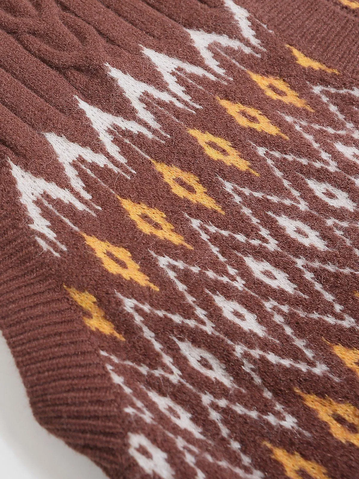 Aelfric Eden Twist Fair Isle Sweater Vest sold by Aelfric Eden product image thumbnail 5