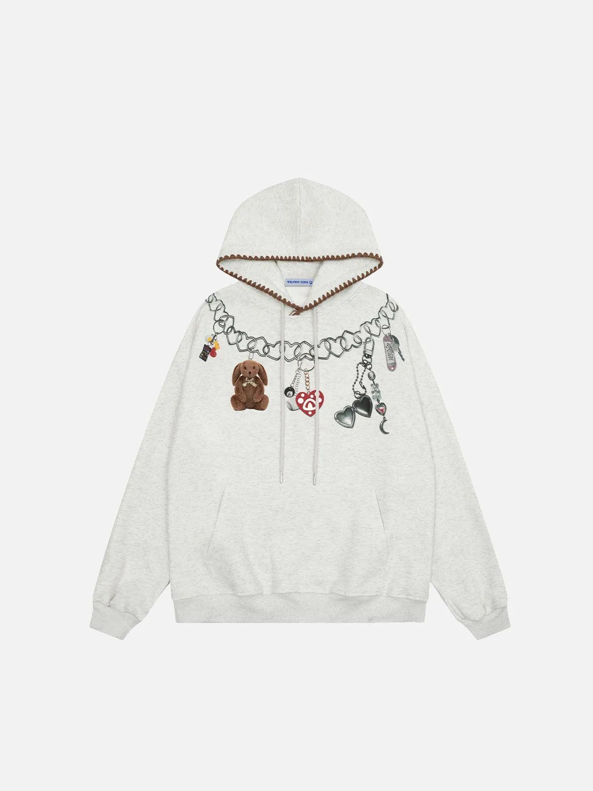 Aelfric Eden Keychain Print Hoodie sold by Aelfric Eden