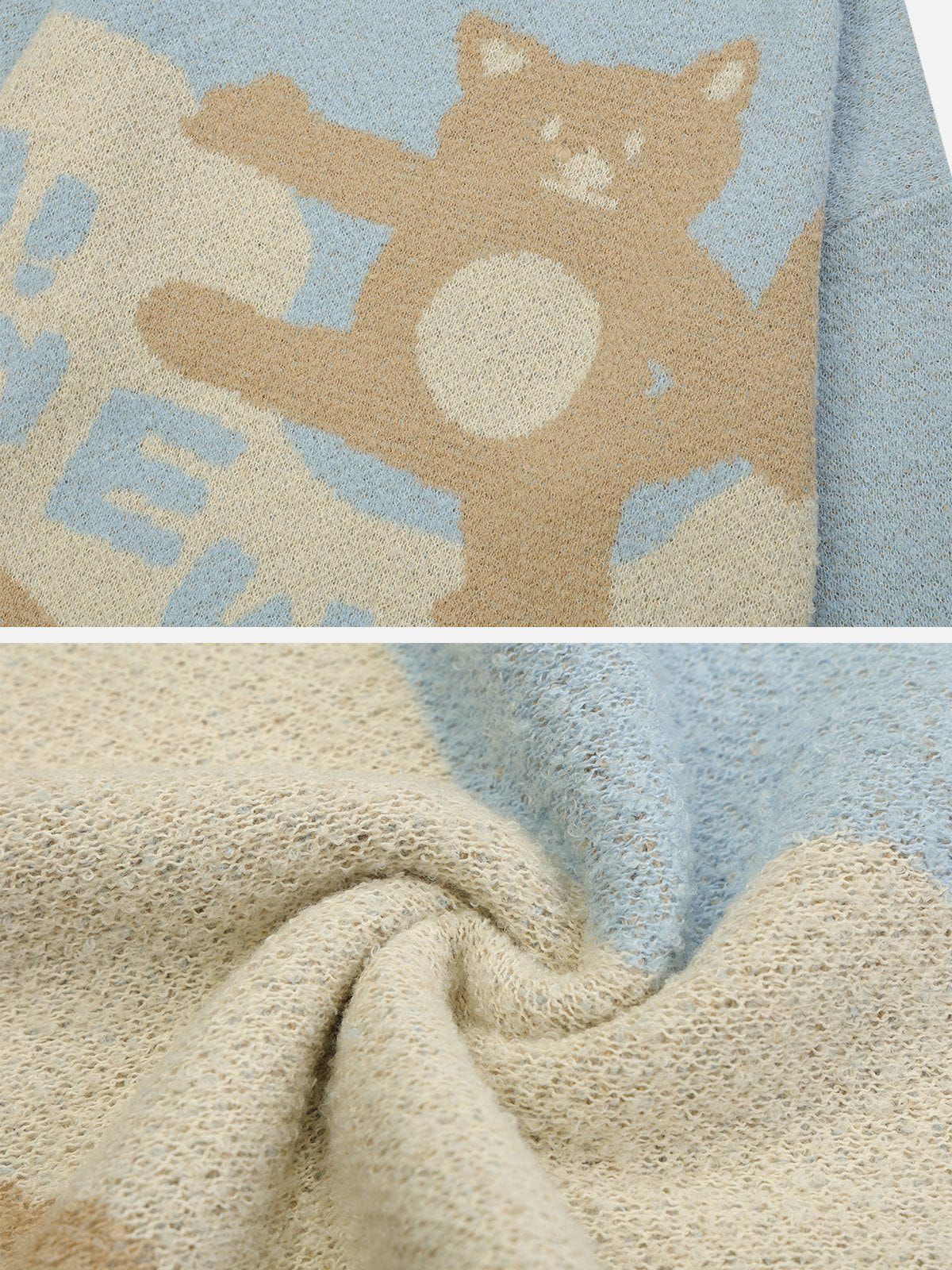 Aelfric Eden Bear Pattern Sweater sold by Aelfric Eden product image thumbnail 4