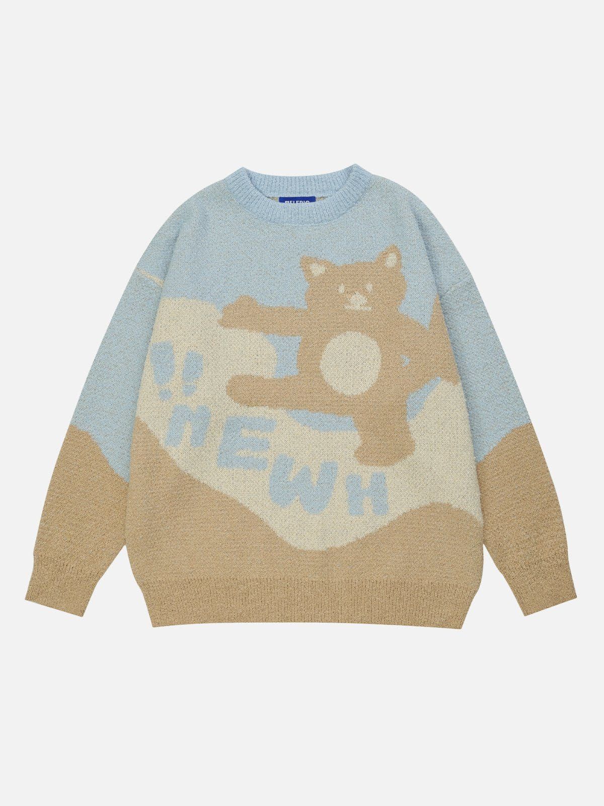 Aelfric Eden Bear Pattern Sweater sold by Aelfric Eden product image thumbnail 2