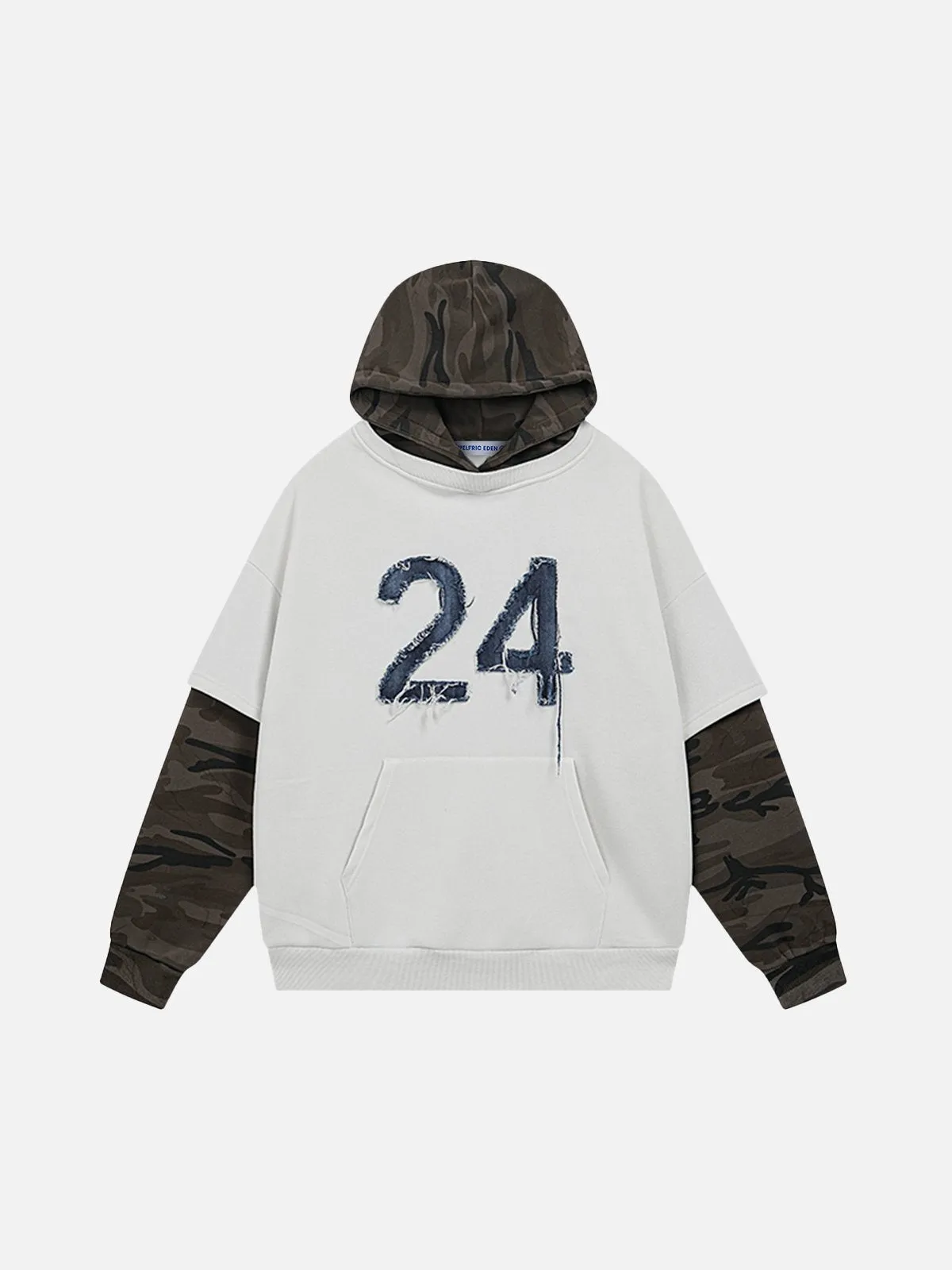 Aelfric Eden Camouflage Double Layer Hoodie sold by Aelfric Eden