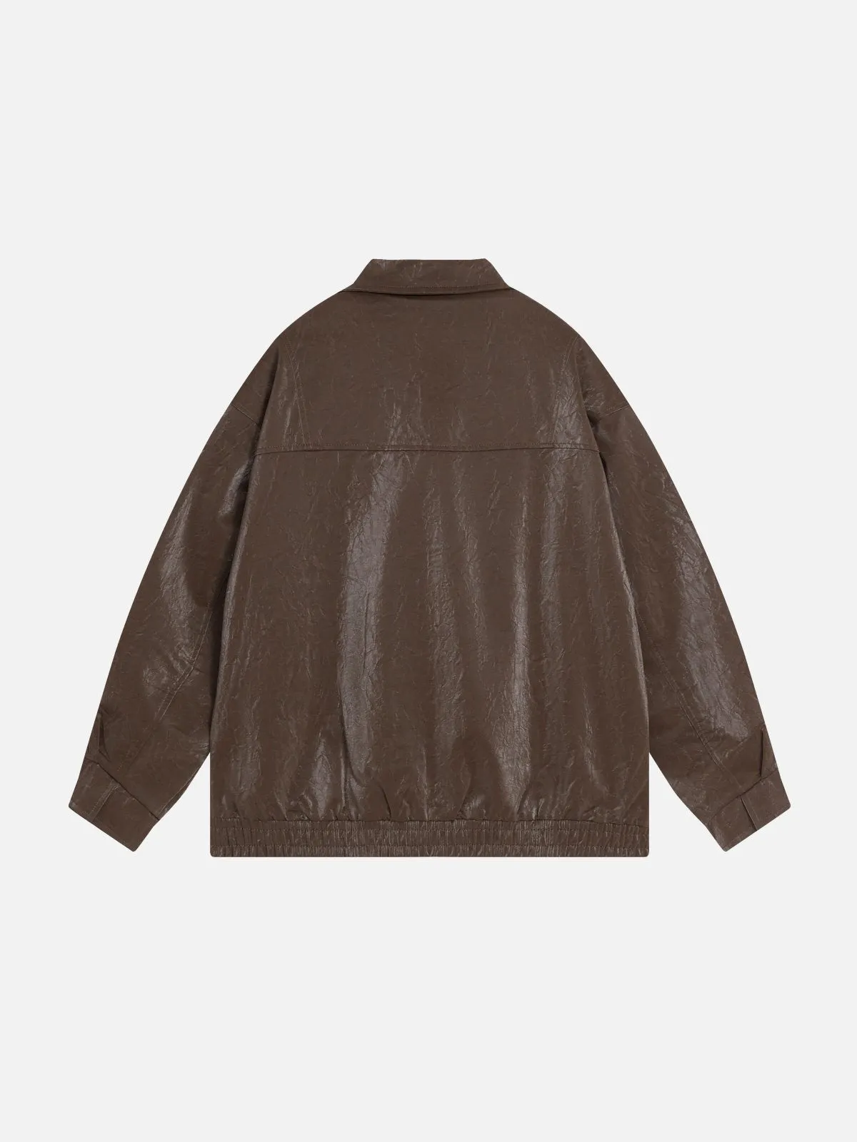 Aelfric Eden Texture Faux Leather Jacket sold by Aelfric Eden product image thumbnail 3