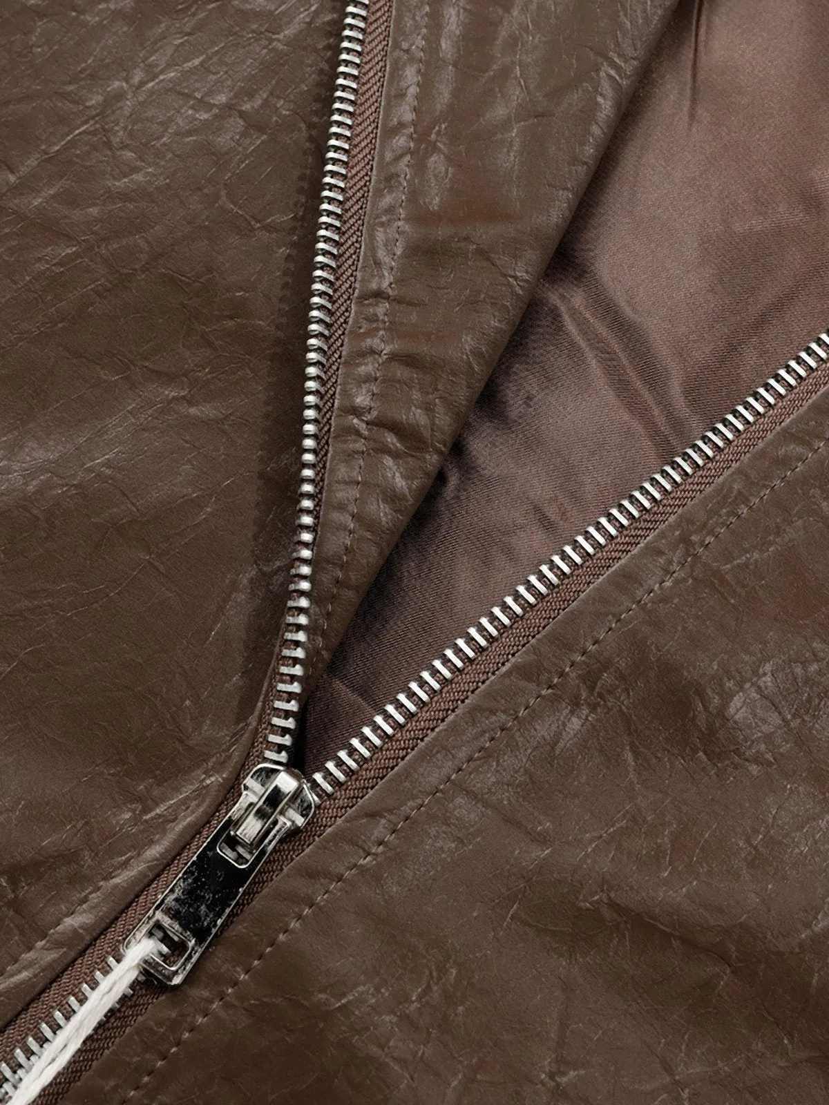 Aelfric Eden Texture Faux Leather Jacket sold by Aelfric Eden product image thumbnail 5