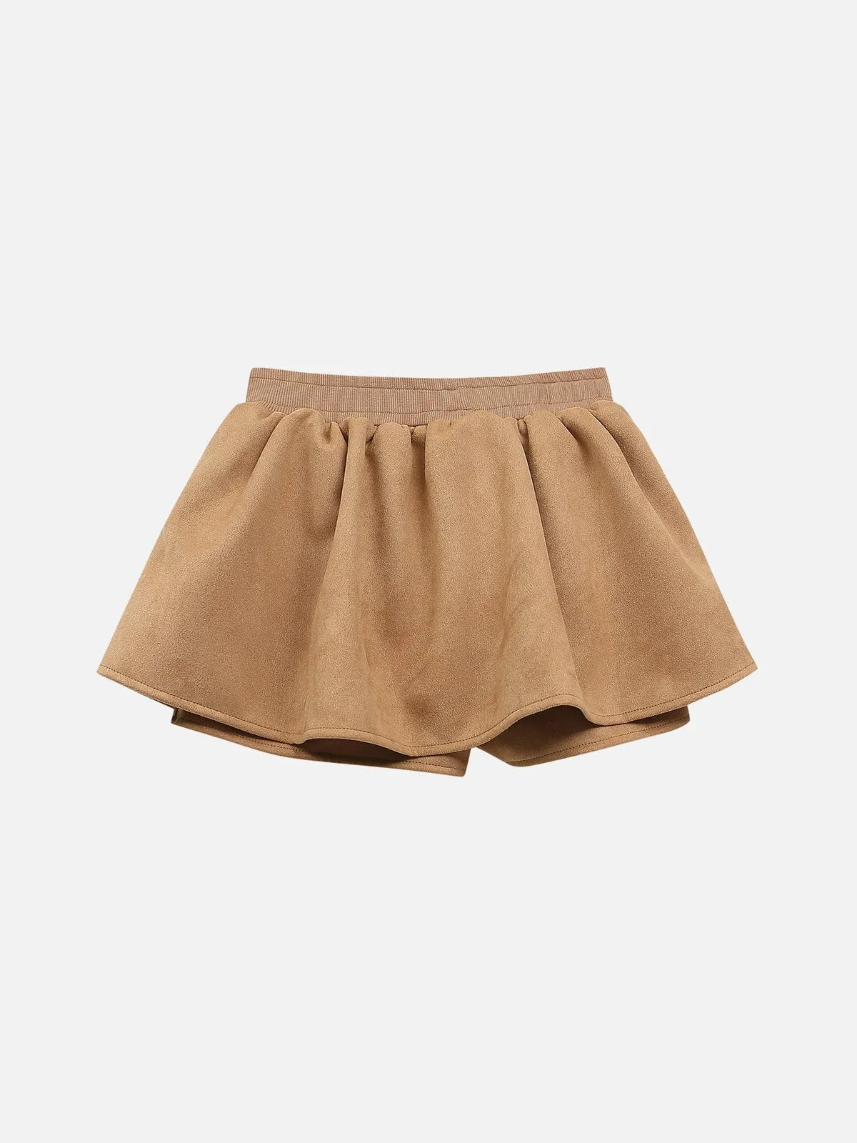 Aelfric Eden Vintage Coffee Suede Skirt sold by Aelfric Eden product image thumbnail 2