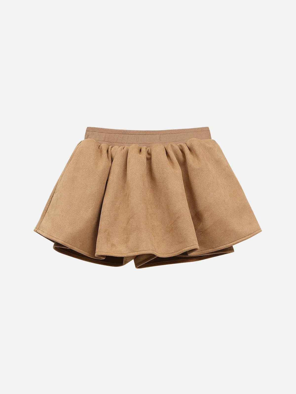 Aelfric Eden Vintage Coffee Suede Skirt sold by Aelfric Eden