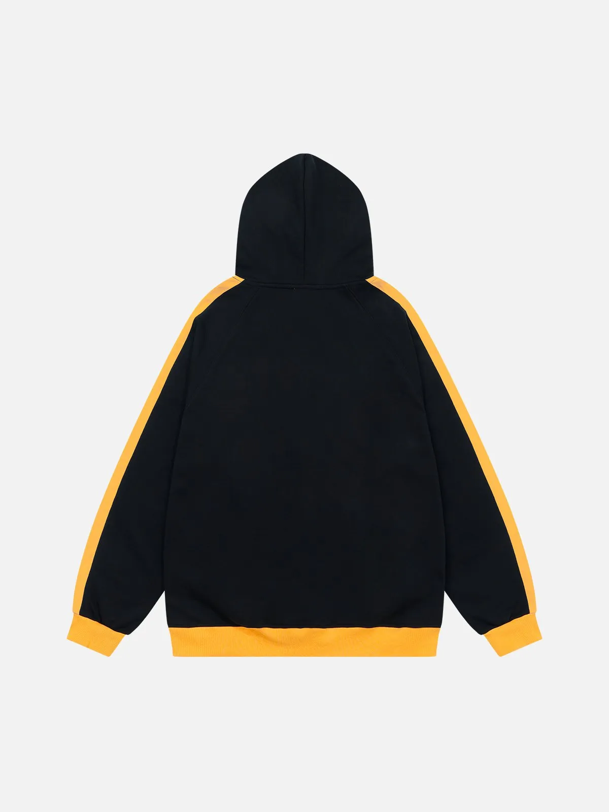 Aelfric Eden Black Yellow Raglan Hoodie sold by Aelfric Eden product image thumbnail 2