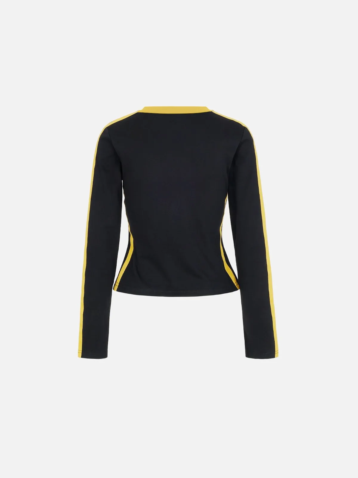 Aelfric Eden Stripe Patchwork Long Sleeve Tee sold by Aelfric Eden product image thumbnail 2