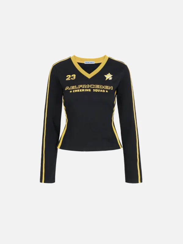 Aelfric Eden Stripe Patchwork Long Sleeve Tee made by Aelfric Eden