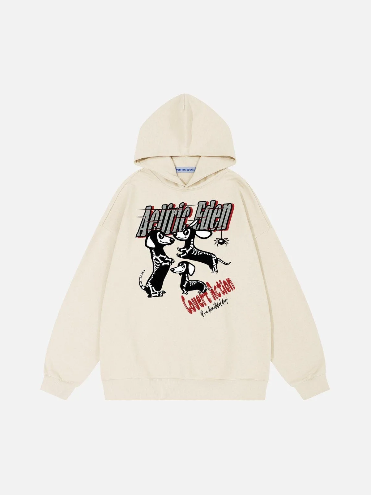 Aelfric Eden Skeleton Dog Hoodie sold by Aelfric Eden